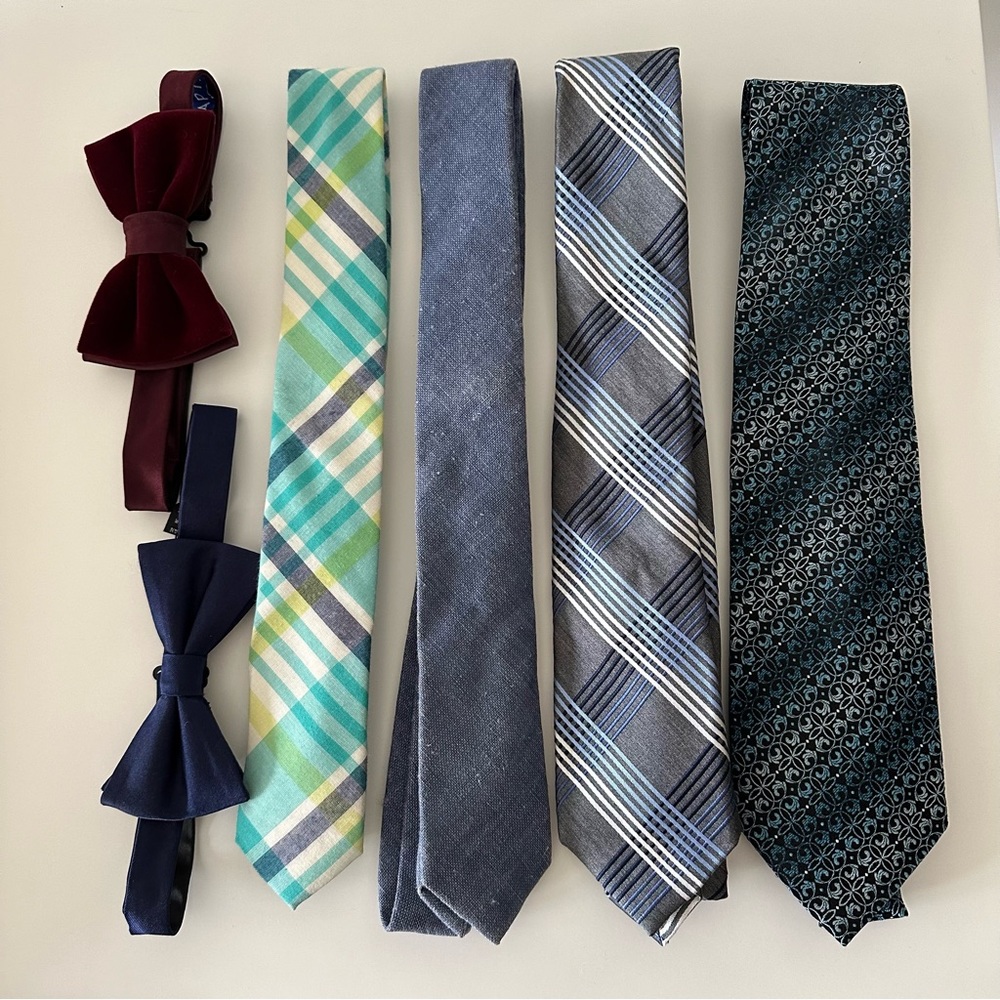 Penguin Plaid Tie, Express Men’s Tie, Nordstrom Rack Bow Tie Set